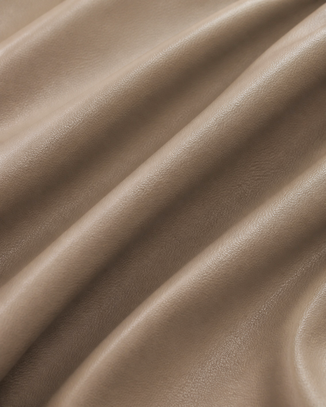 Material detail for NYC Beige Maxi Trench Coat