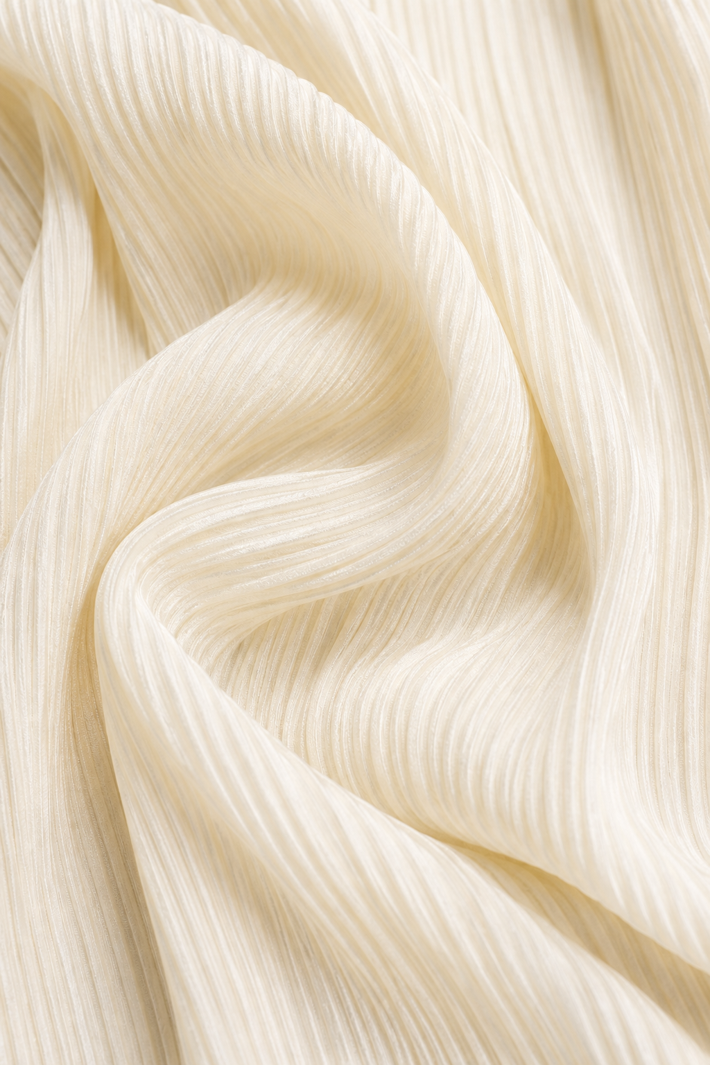 Material detail for Amelia Creamy Pleated Shirt