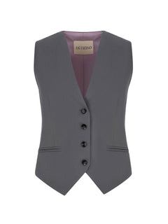 Grey waistcoat for women