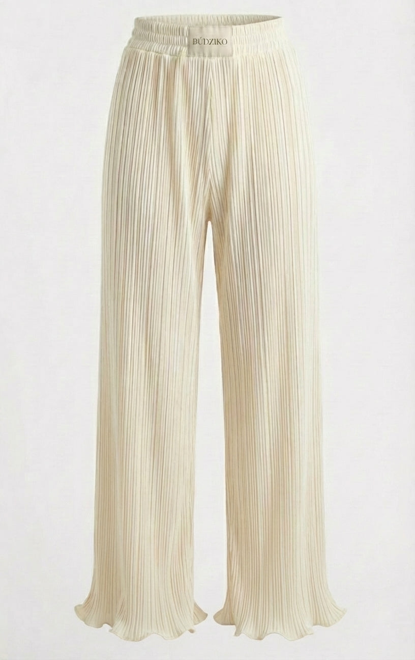 Amelia Black Pleated Trousers — product view 14