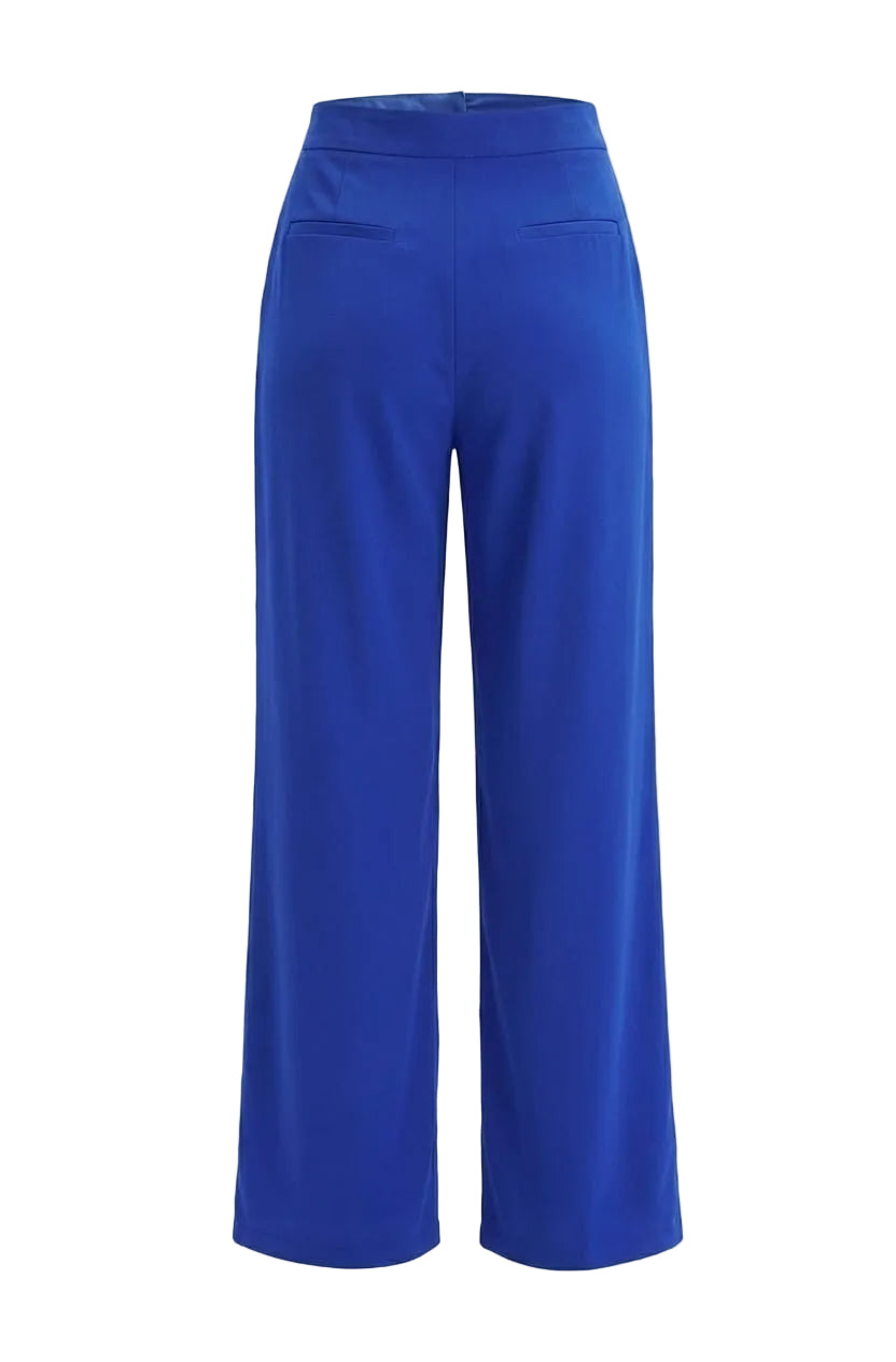 Blue pants on a white background