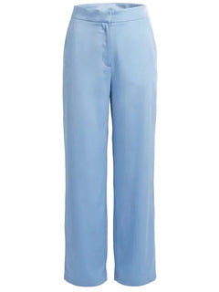 Light blue pants on a white background