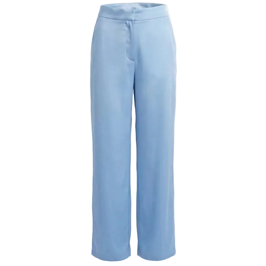 Light blue pants on a white background