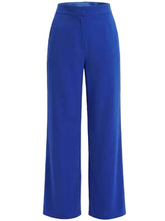 Blue pants on a white background