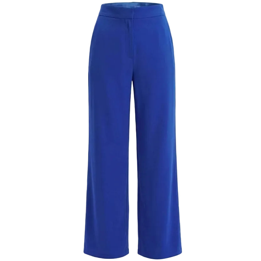 Blue pants on a white background