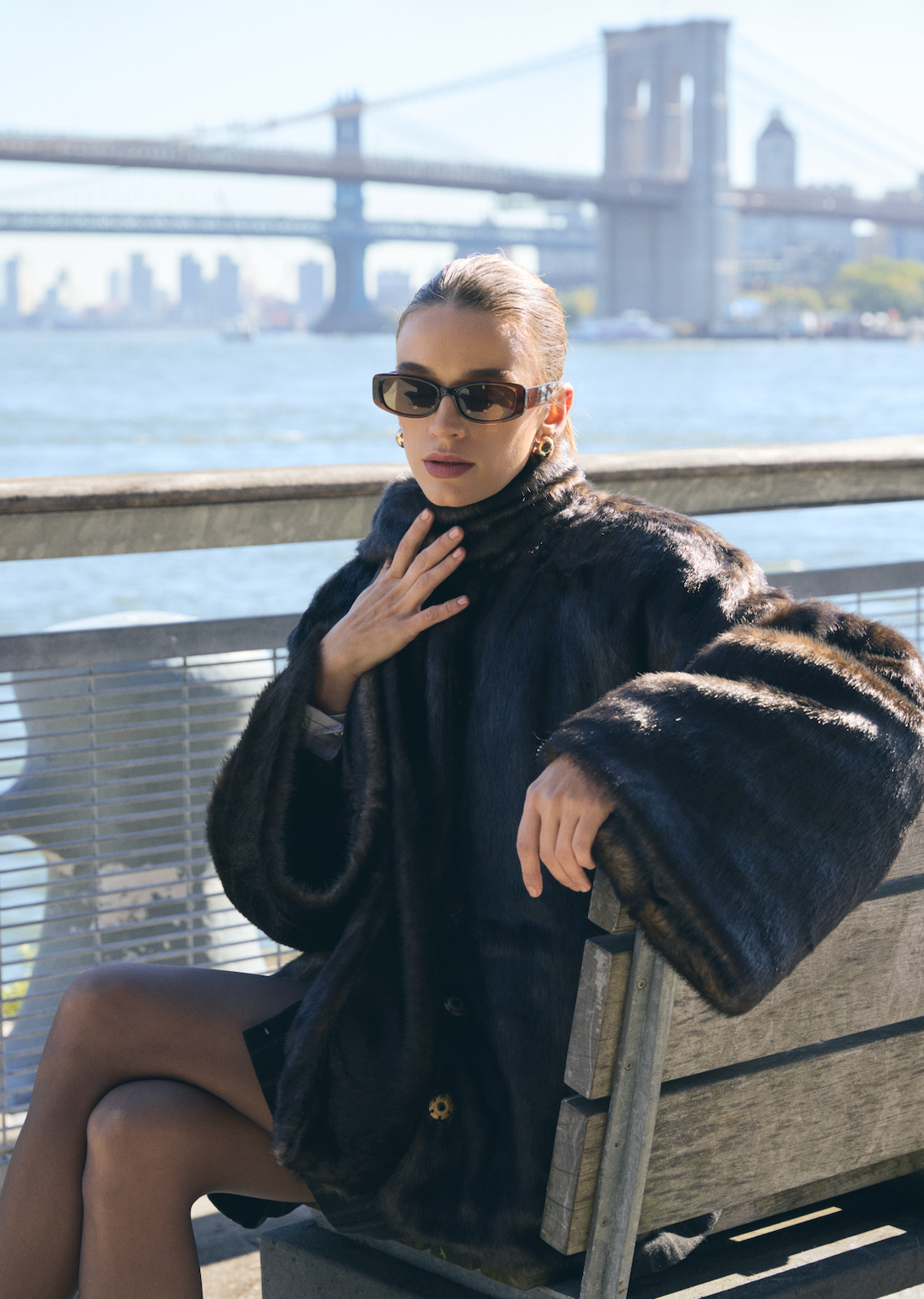 Margot Faux Mink Coat
