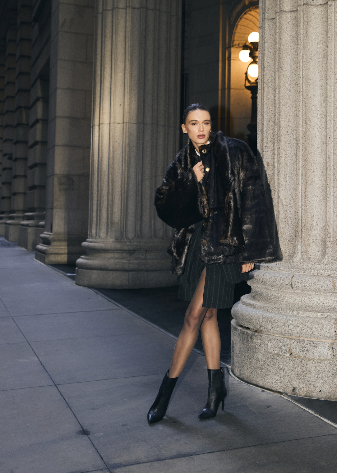 Margot Faux Mink Coat