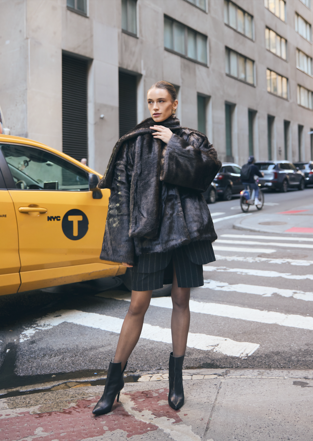 Margot Faux Mink Coat