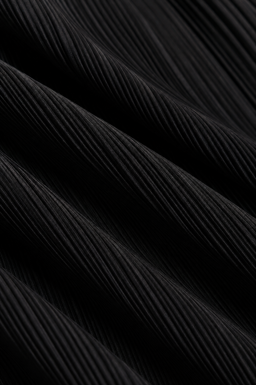 Material detail for Amelia Black Pleated Shirt