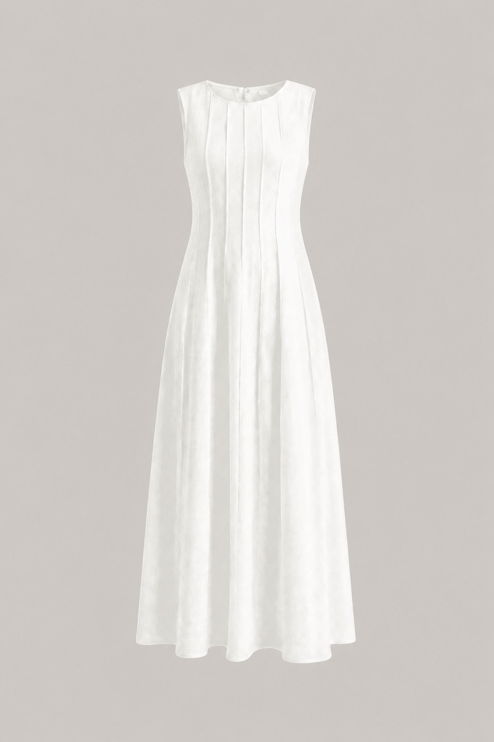 Aube White Linen Dress