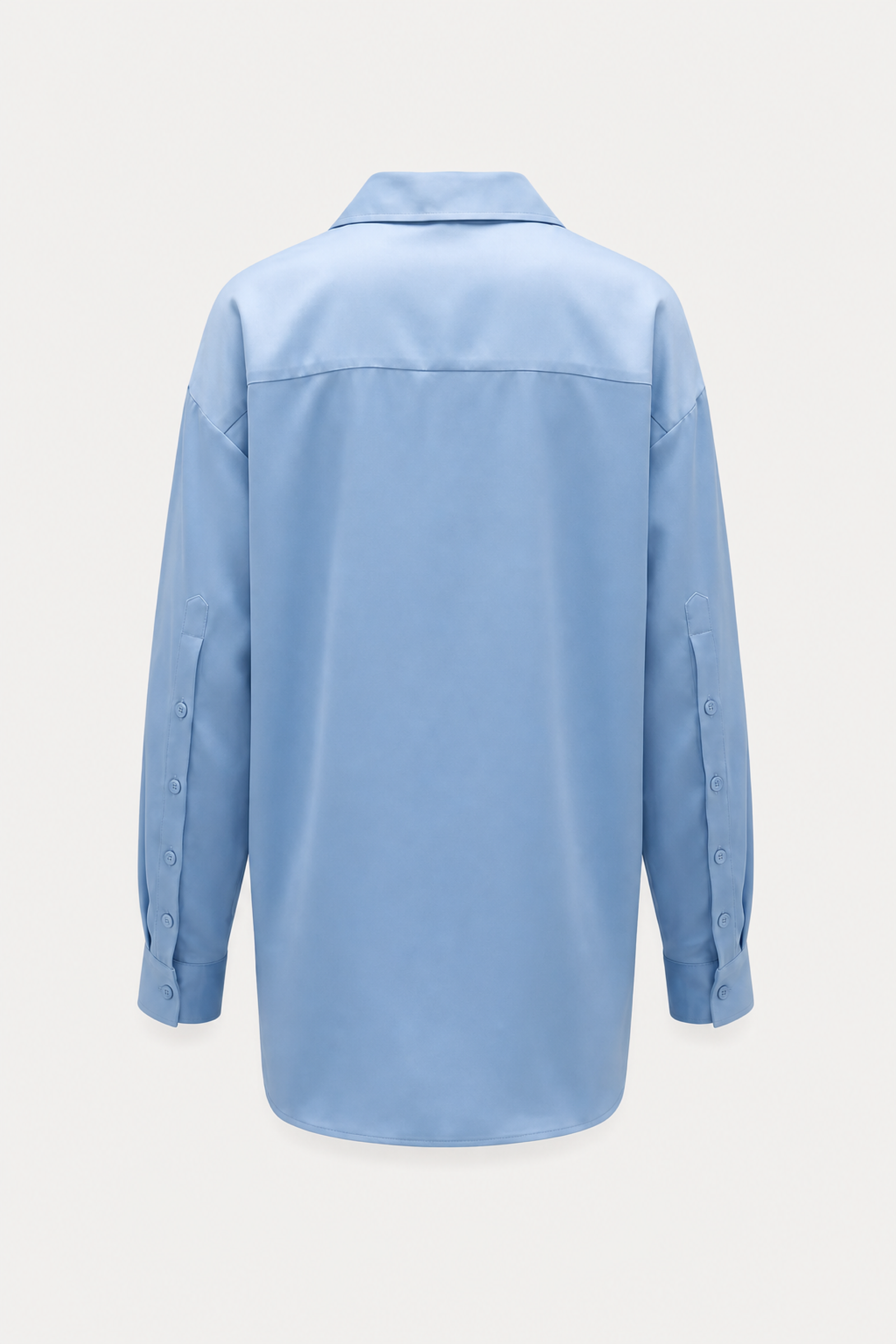 Natural Silk Sky Blue Shirt