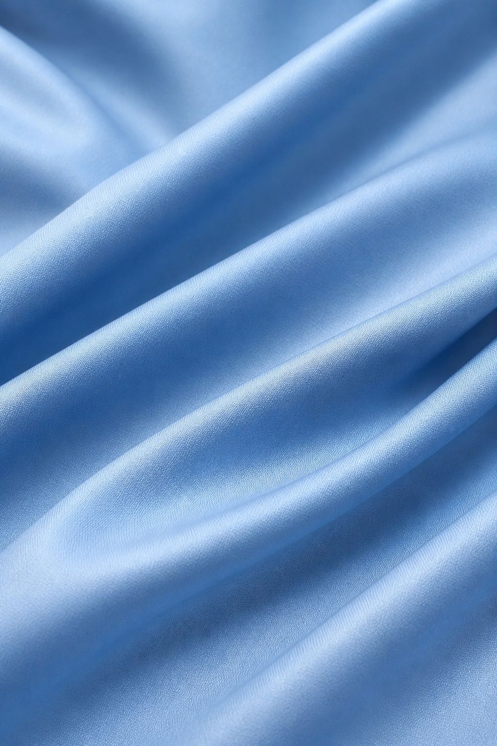 Material detail for Natural Silk Sky Blue Shirt