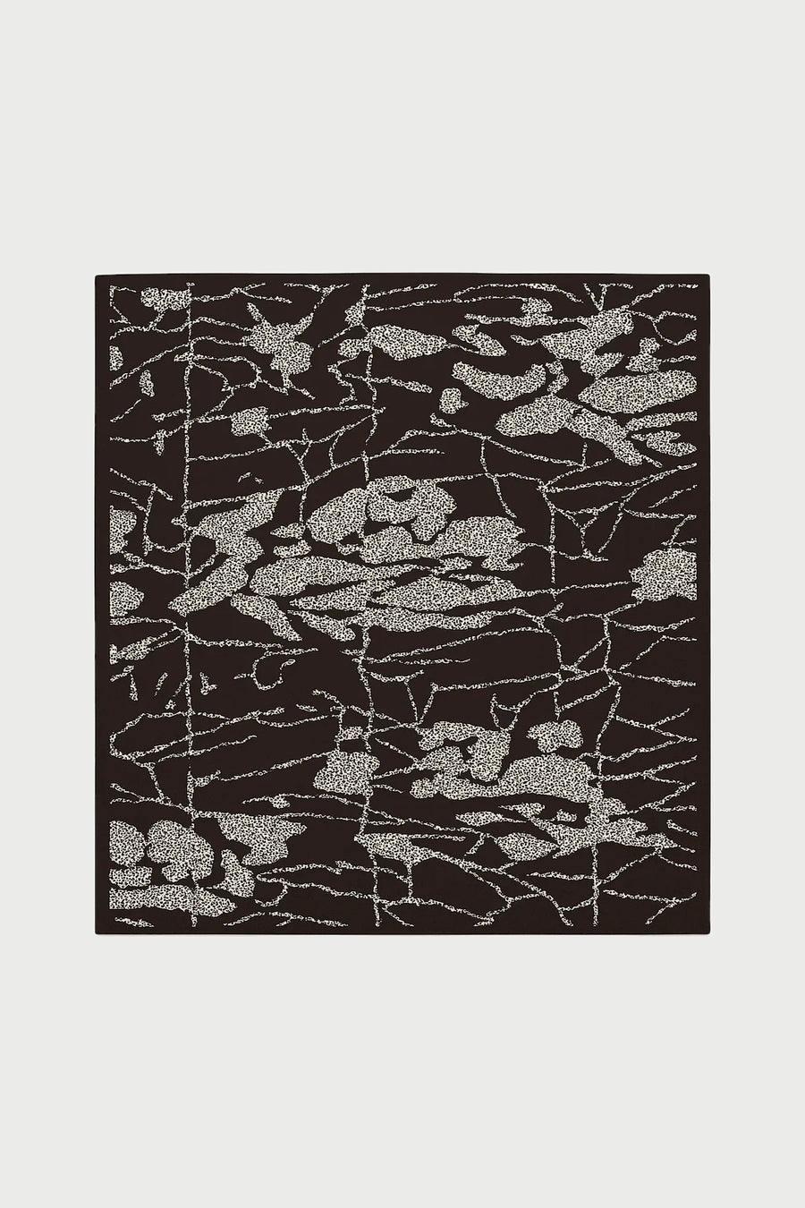 Brown Silky Scarf