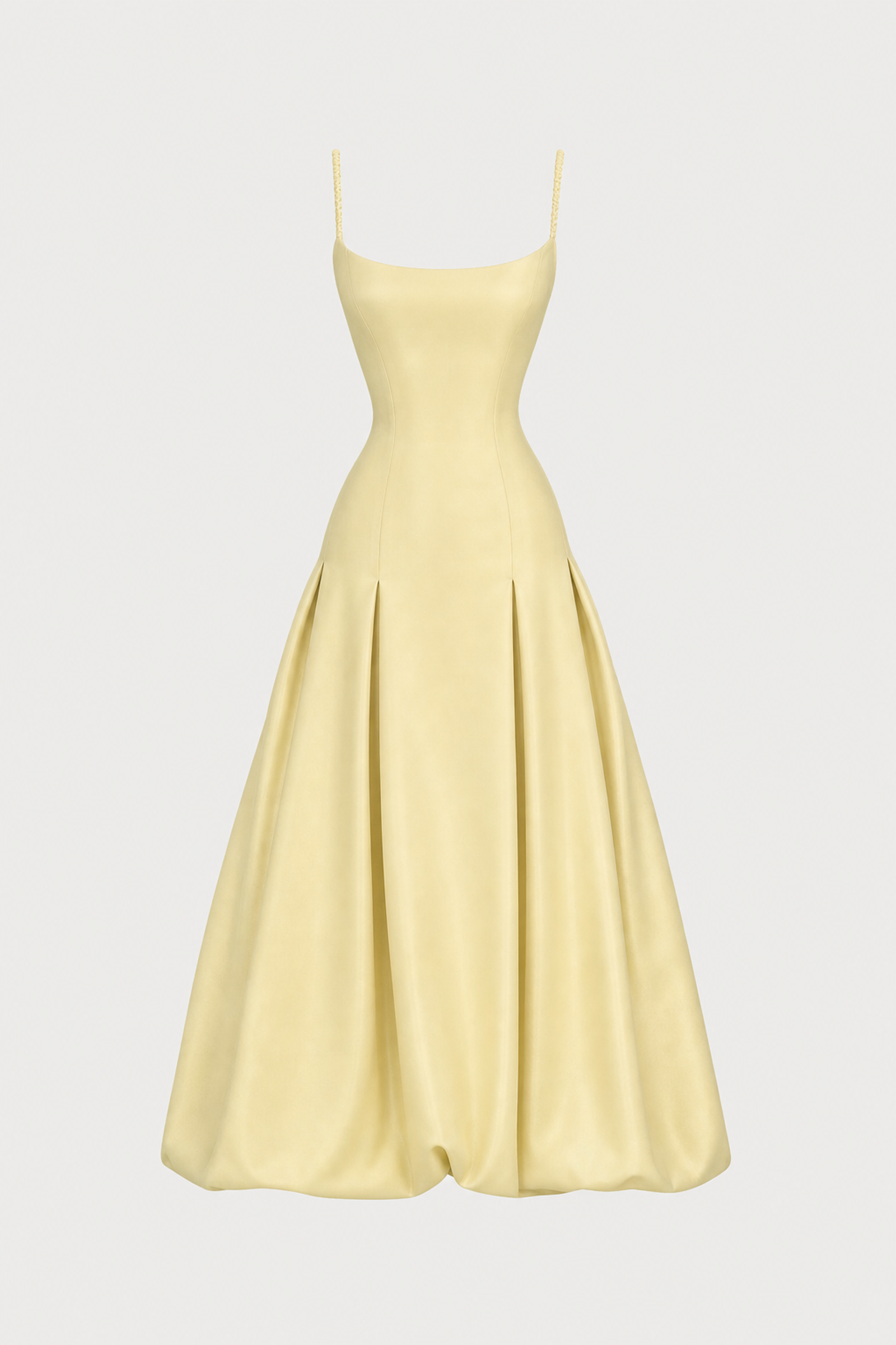 Butter Cup Butter Yellow TENCEL Dress - XS