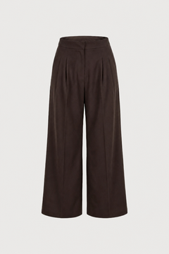 Chocolate Wide-Leg Pants
