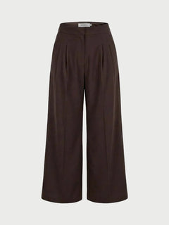 Chocolate Wide-Leg Pants