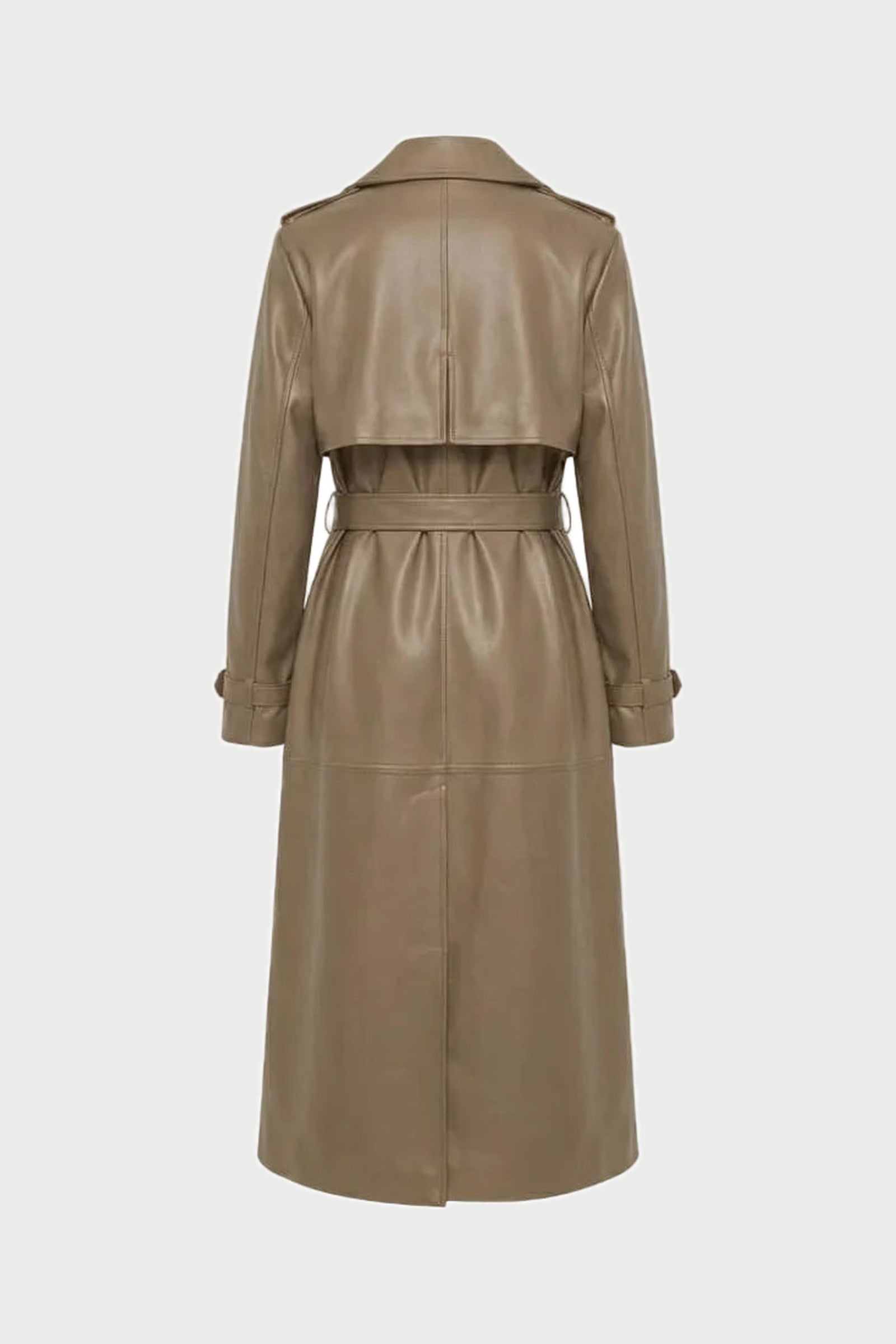 NYC Beige Maxi Trench Coat