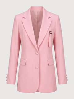 Rosé Pink Blazer
