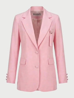 Rosé Pink Blazer