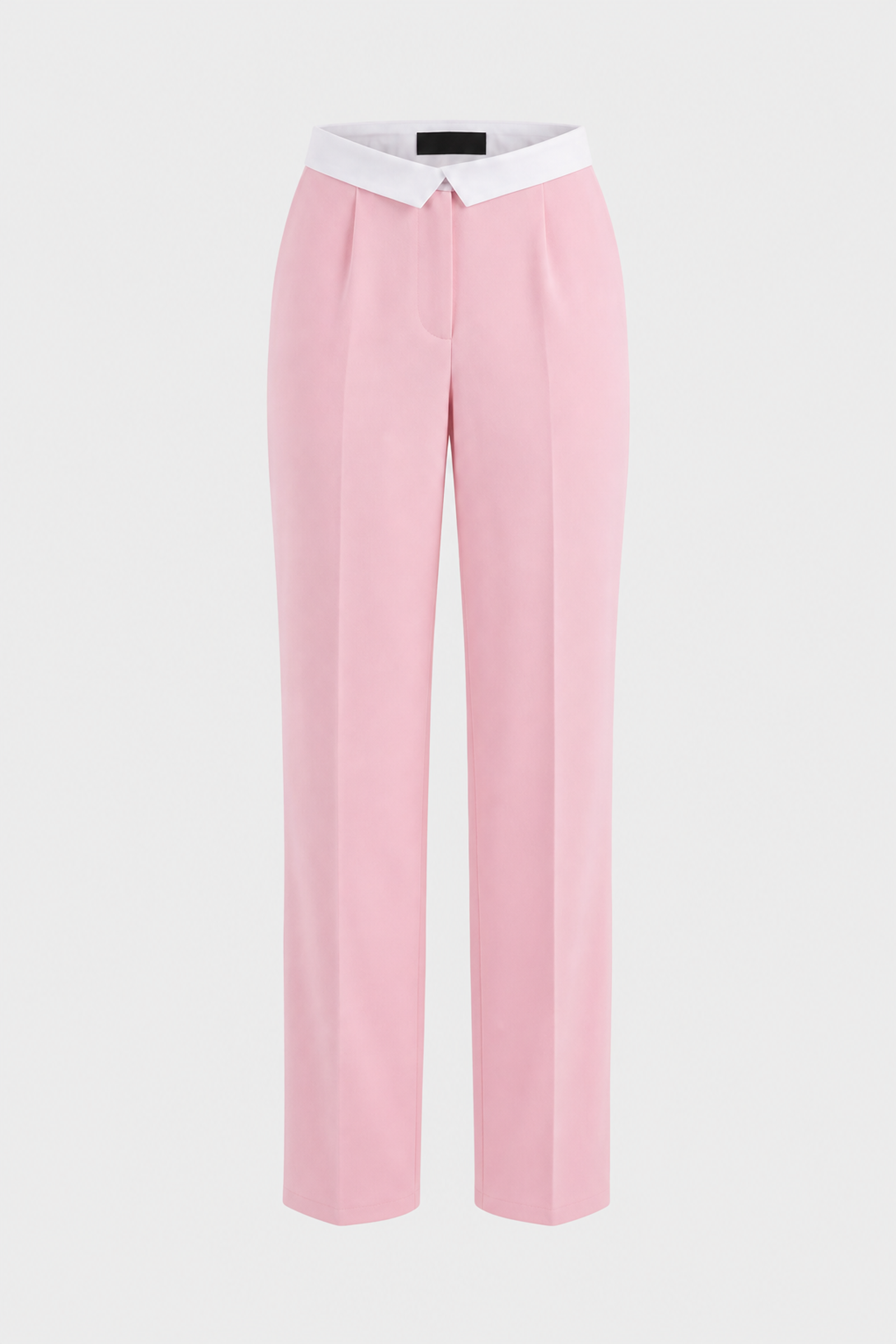Rosé Pink Straight Trousers