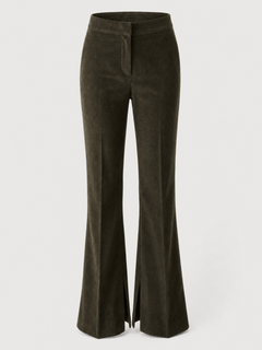 Scarlett Khaki Flared Pants