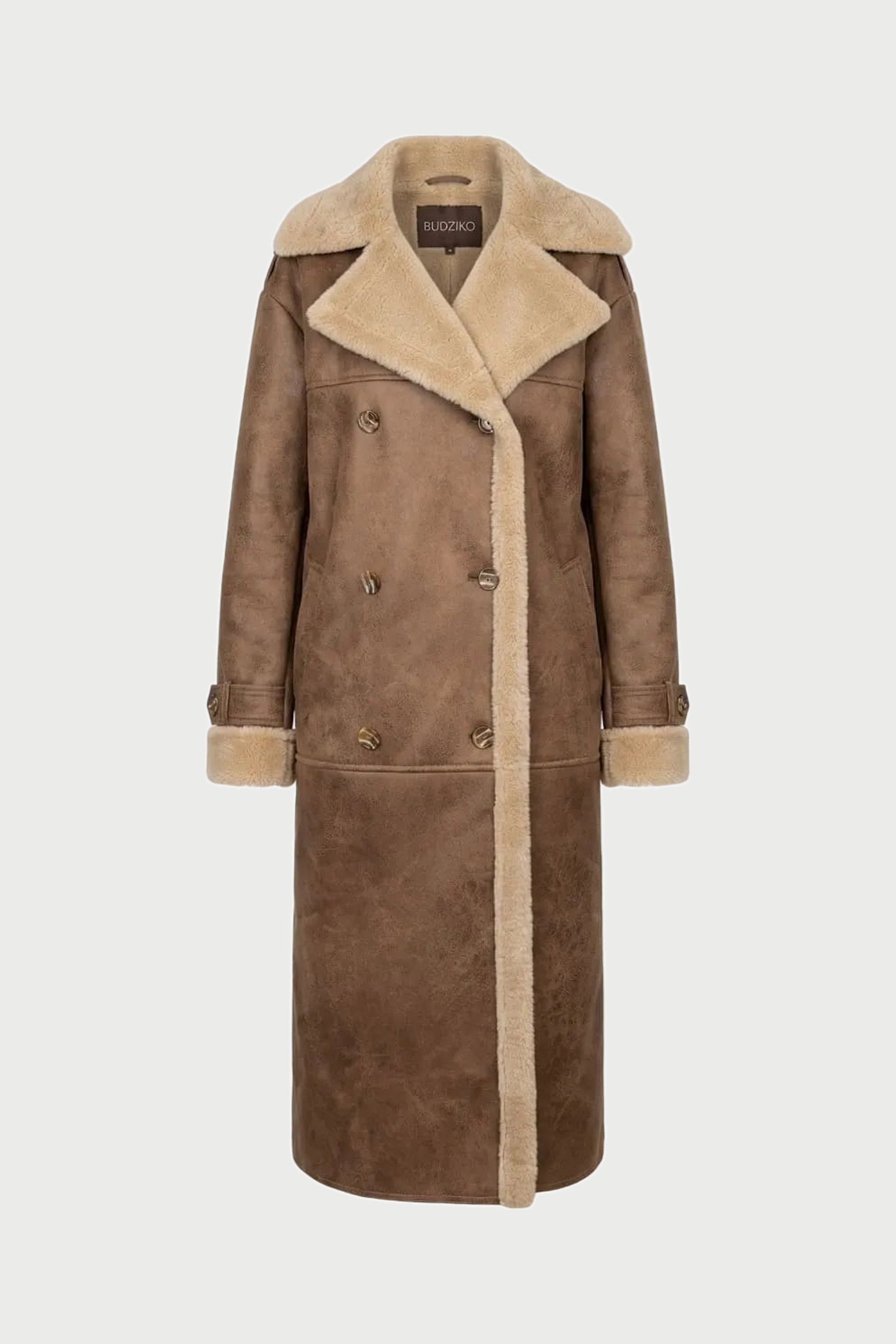 Isabella Shearling Coat | BÚDZIKO