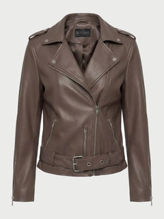 Jessica Brown Biker Jacket