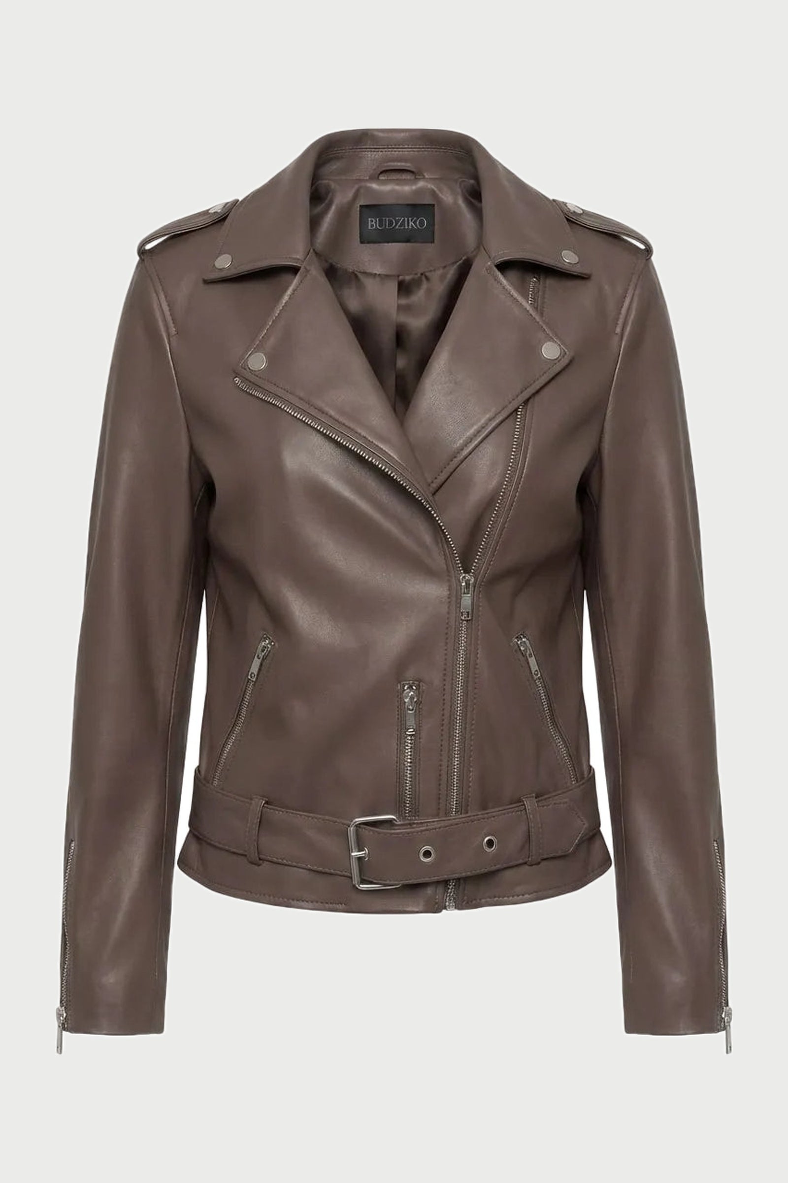 Jessica Brown Biker Jacket