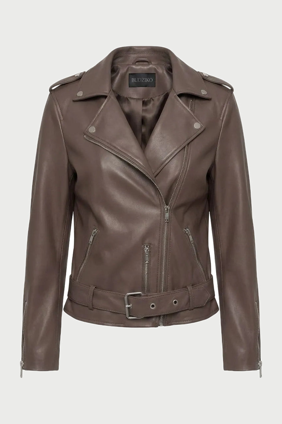 Jessica Brown Biker Jacket