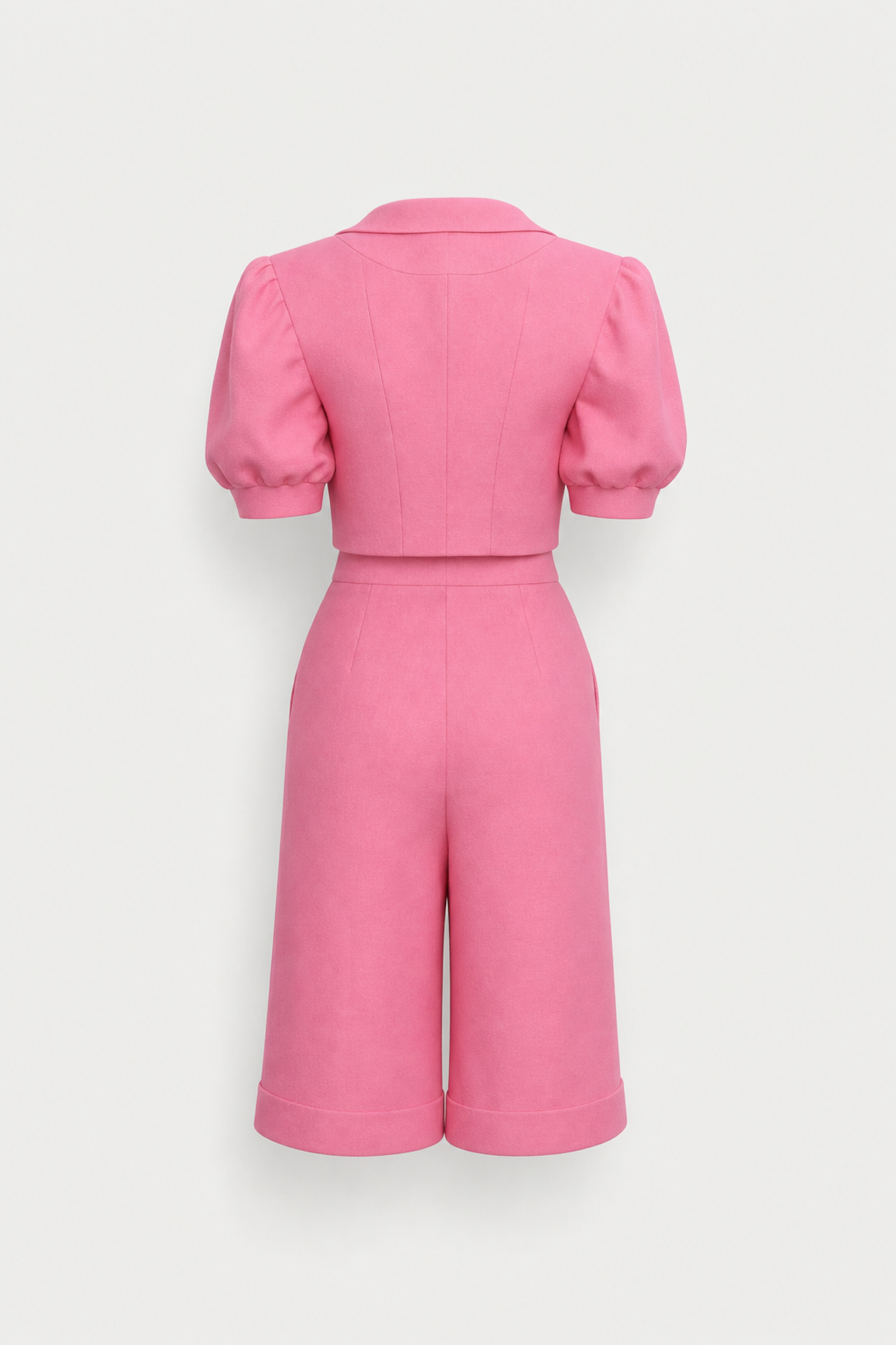 Marshmallow Linen Pink Shorts