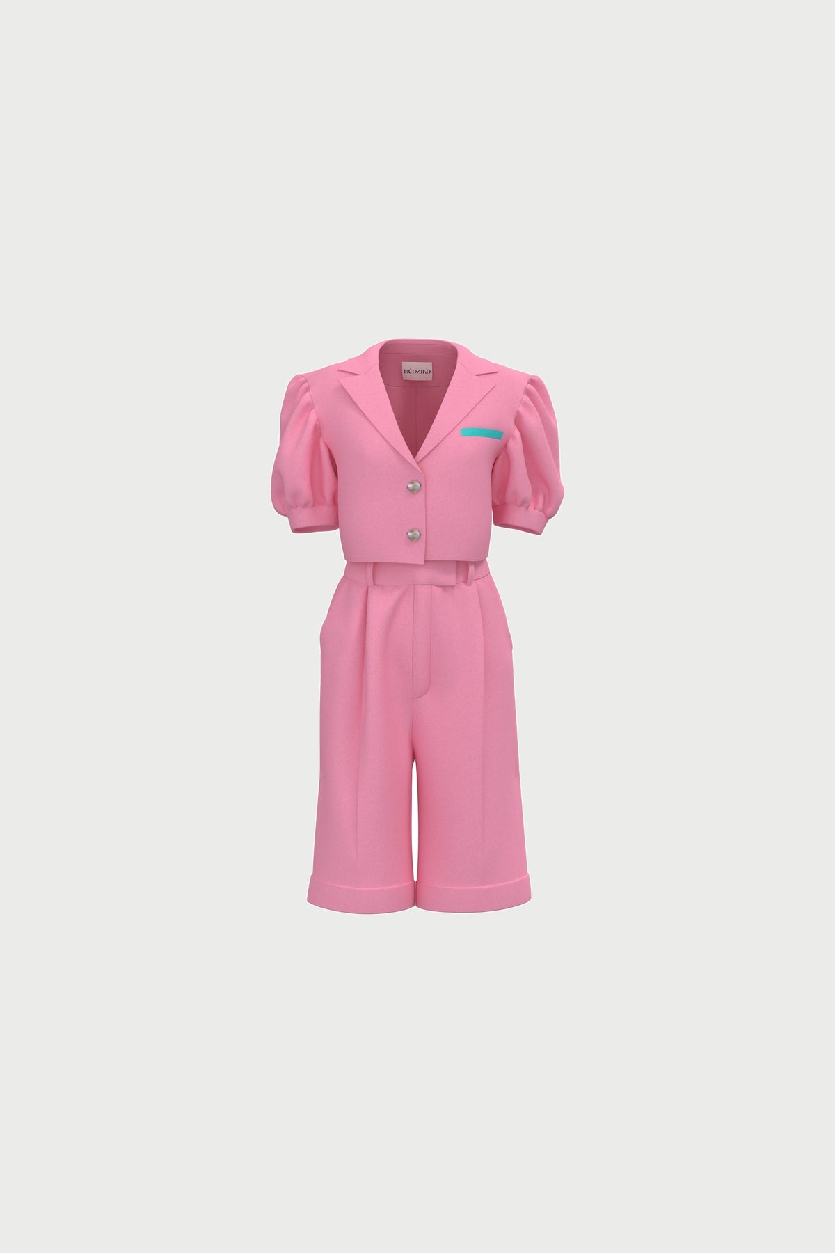Marshmallow Linen Pink Shorts product image