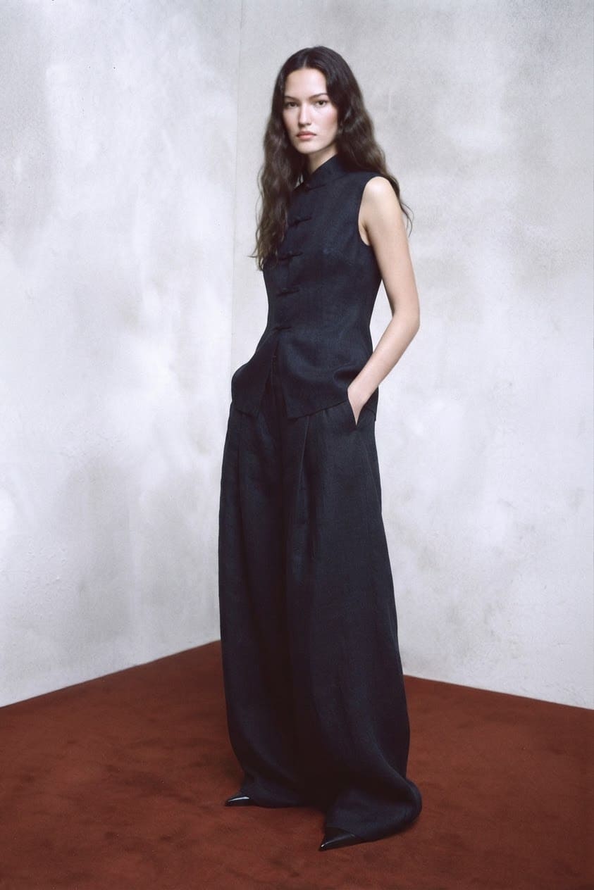 Sumi Linen Vest