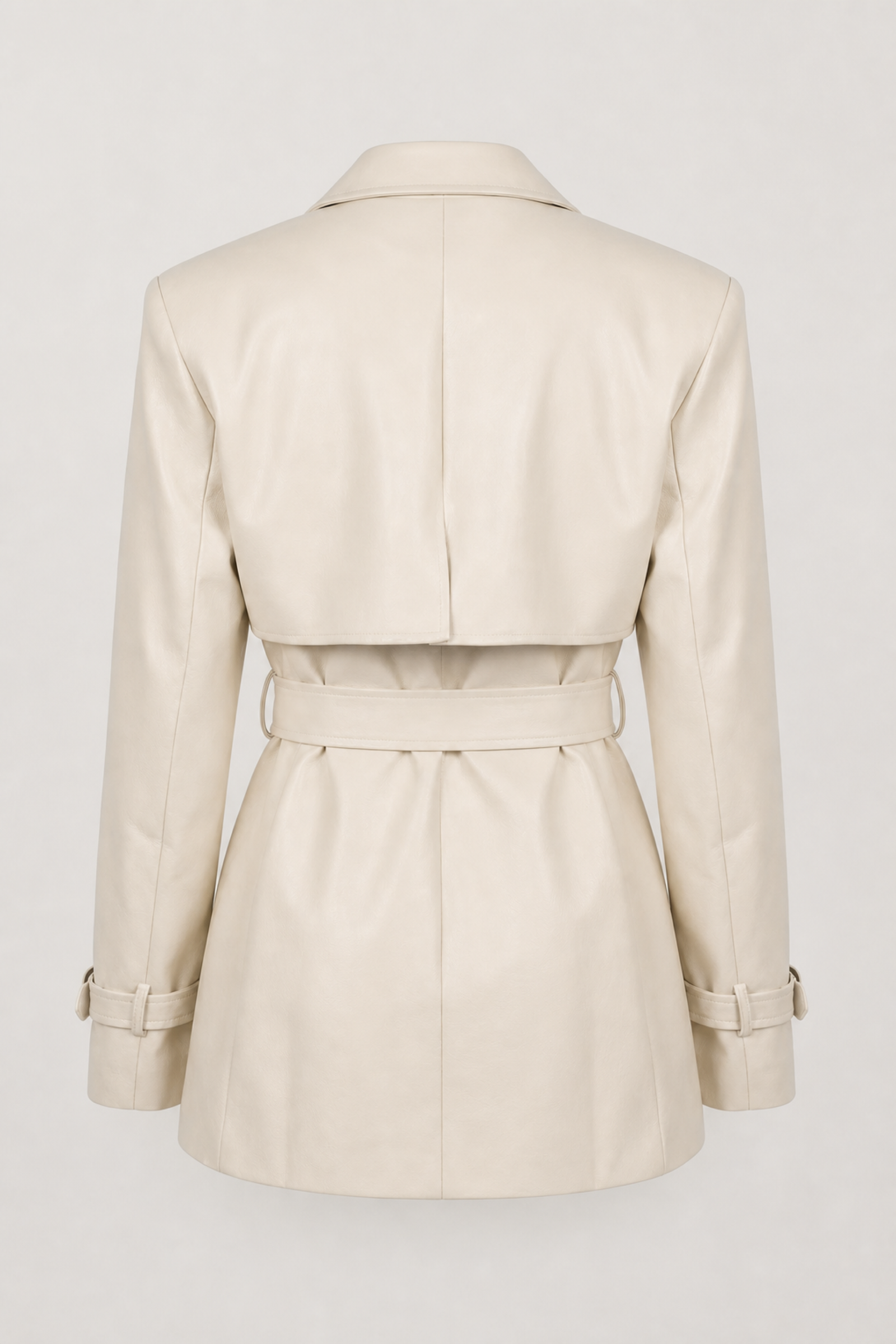 London Milky Faux Leather Jacket