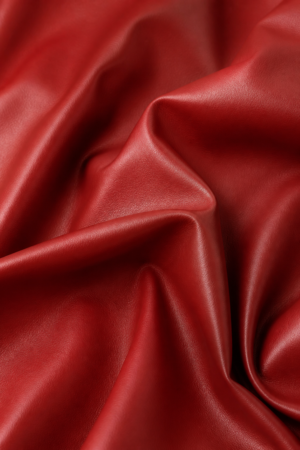 Material detail for Maroon Eco Leather Coat
