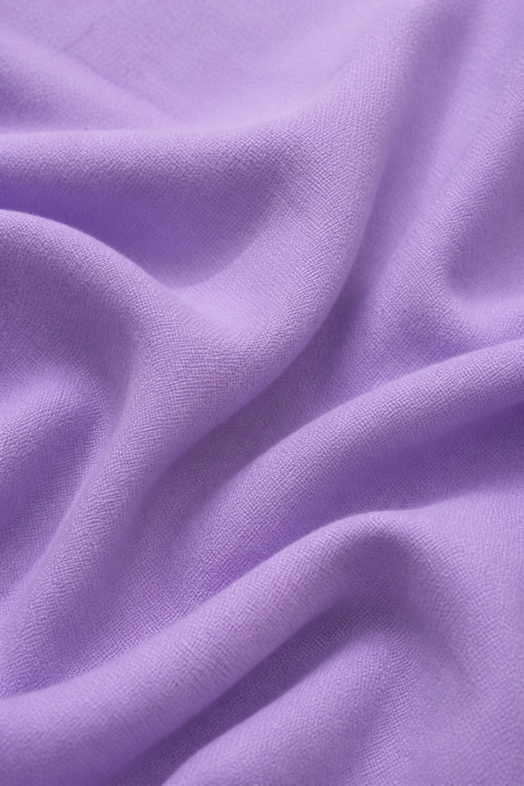 Material detail for Marshmallow Linen Puffed Sleeved Lavender Blazer
