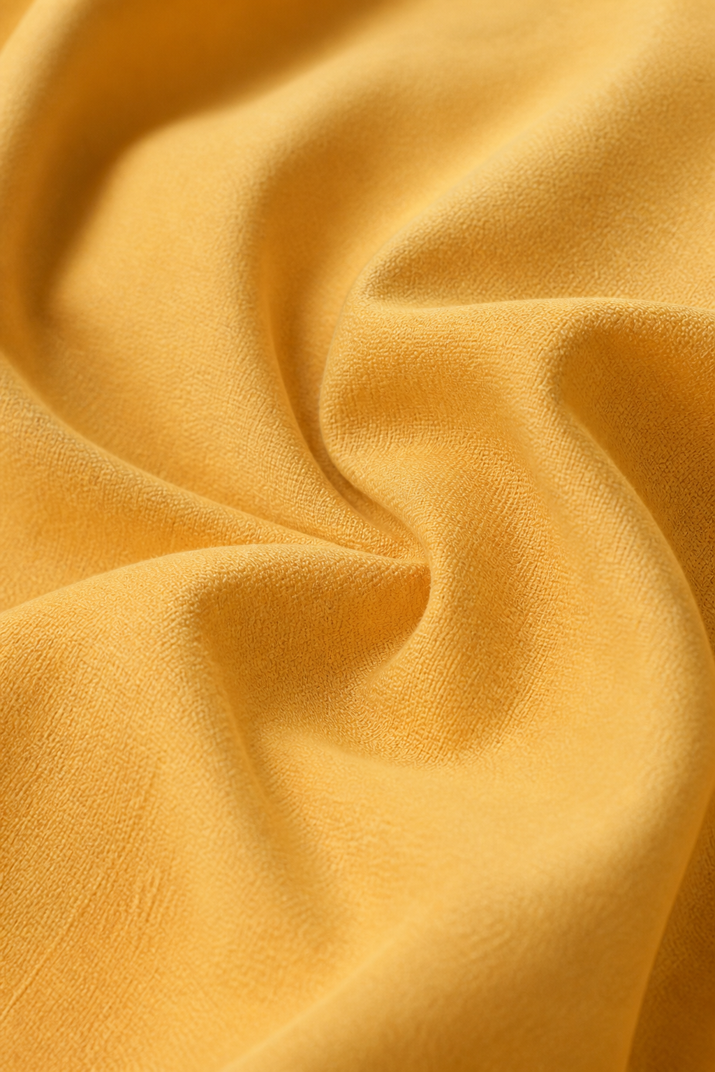 Material detail for Marshmallow Linen Puffed Sleeved Yellow Blazer