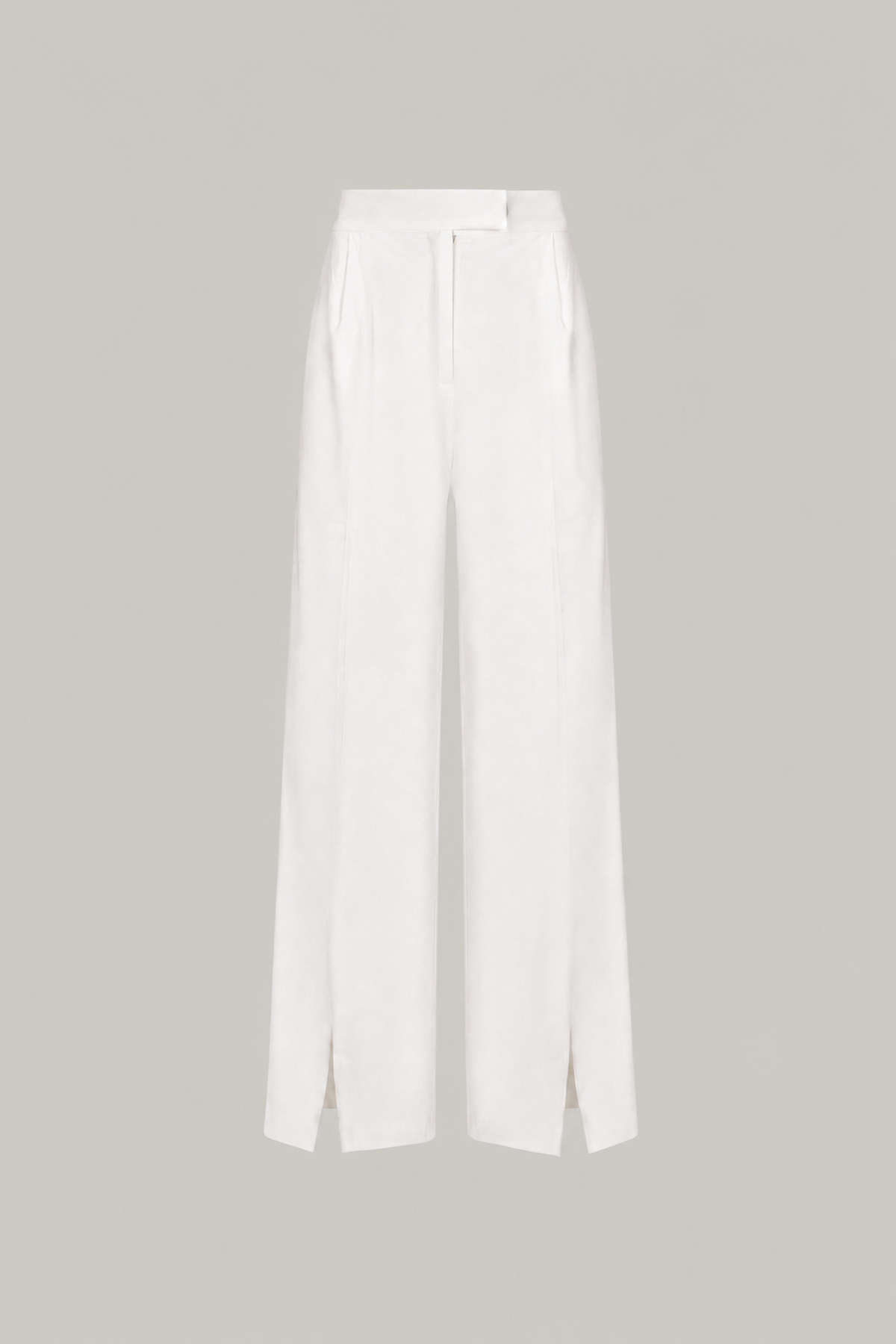 Paris Milky White Palazzo Pants product image