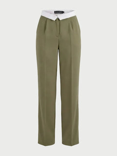 Monica Pleated Suit Pants