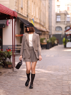 MONICA PLEATED MINI SKORT