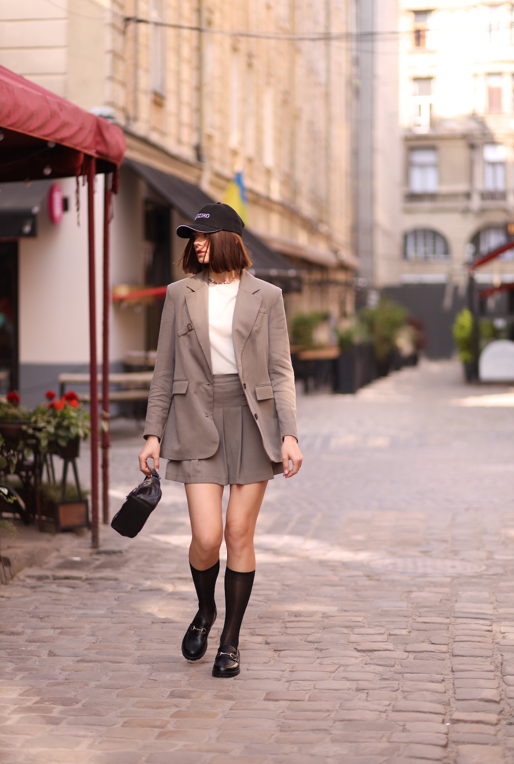 Monica Pleated Mini Skort — product view 1