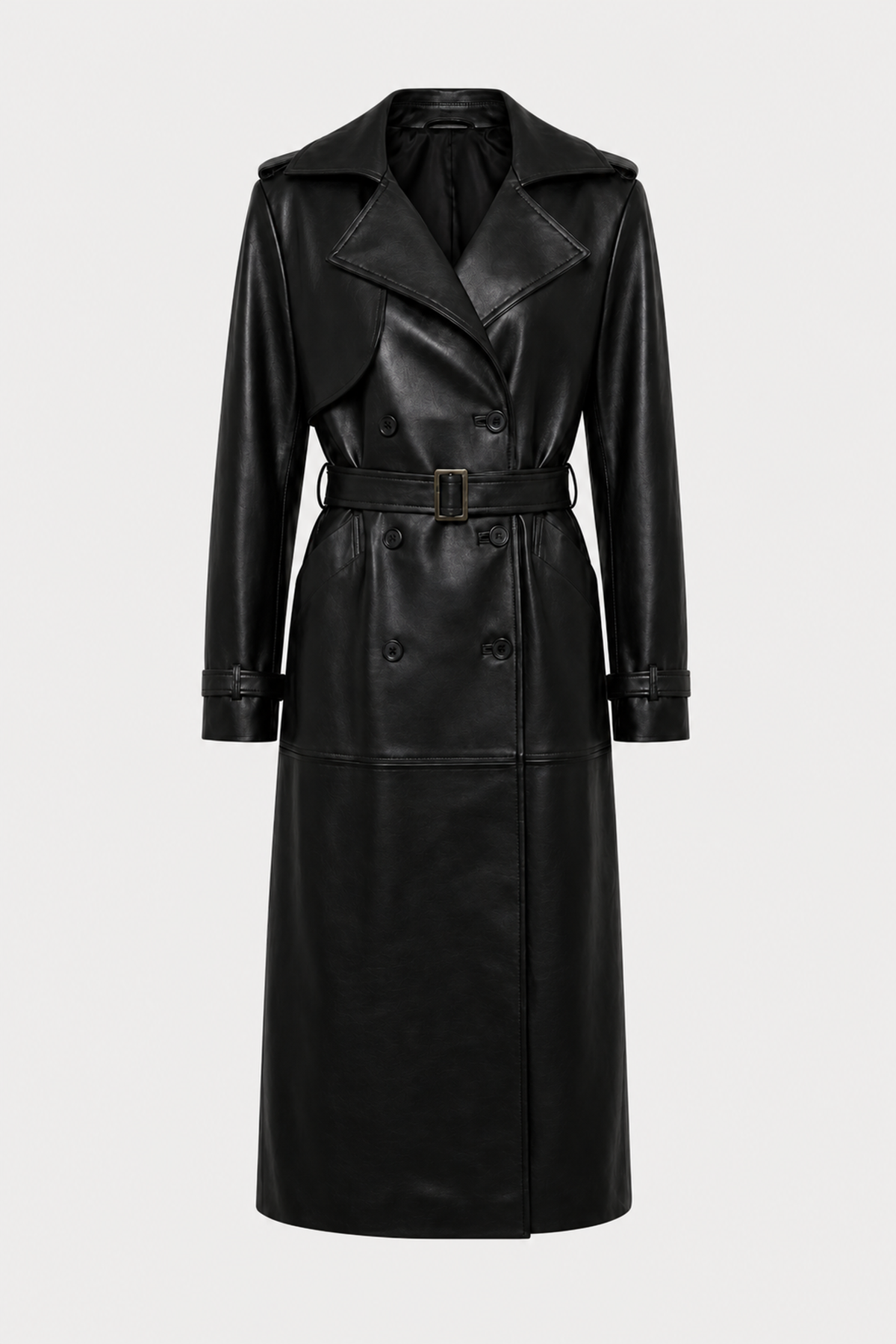 NYC Black Maxi Trench Coat product image