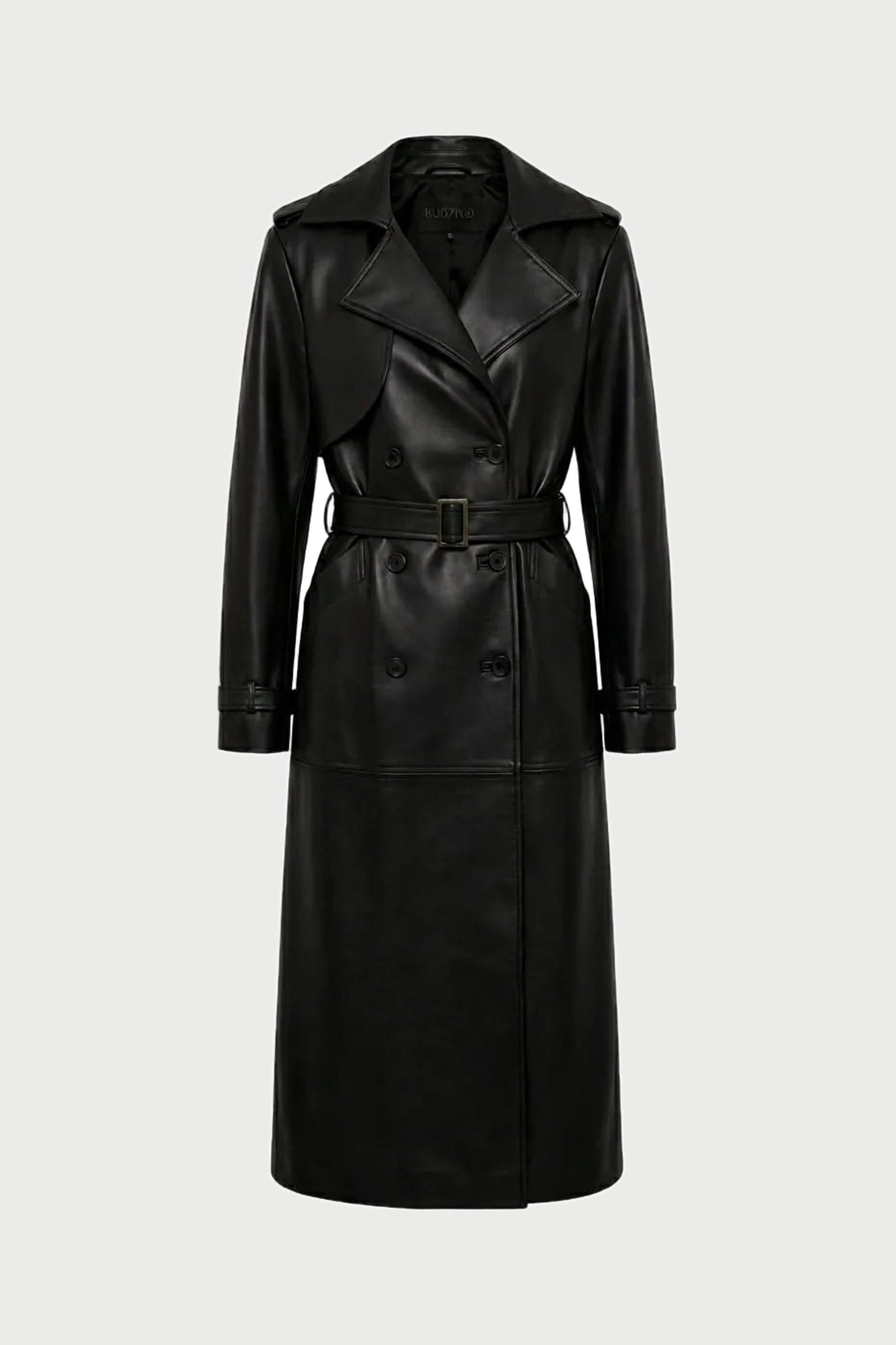 NYC Black Maxi Trench Coat