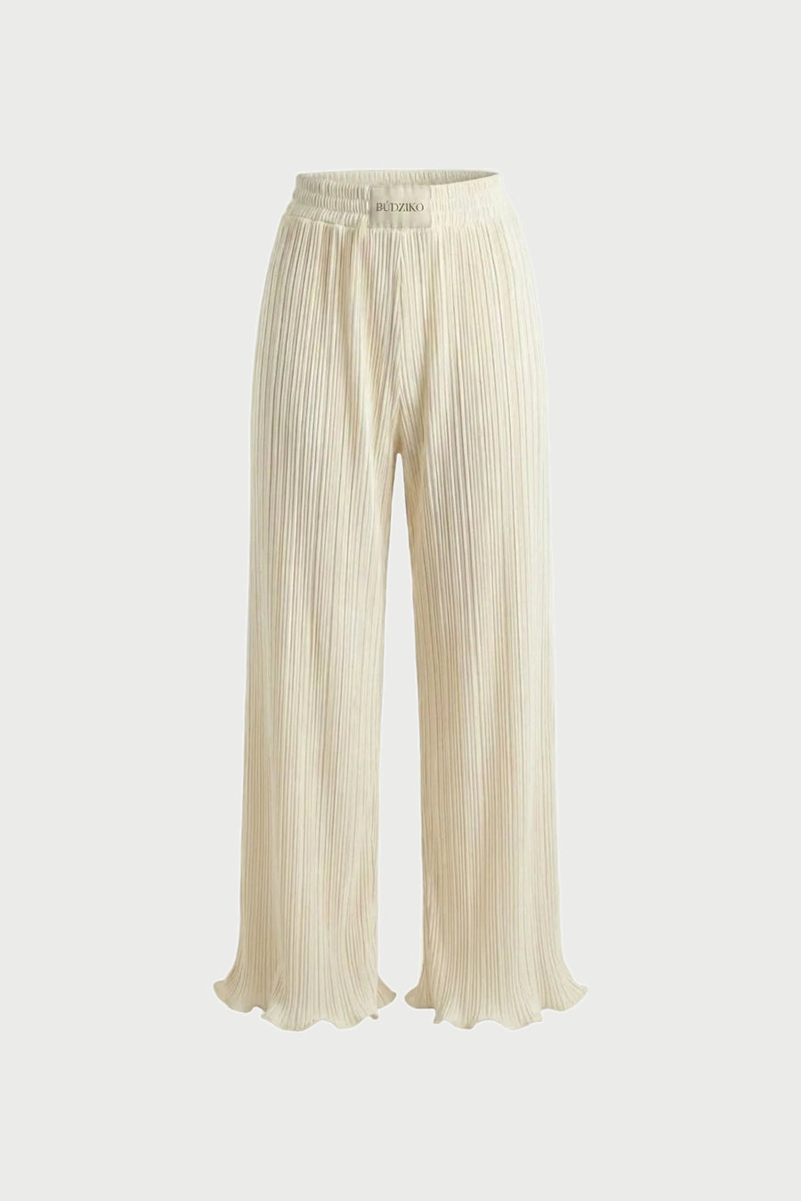 Amelia Creamy Pleated Pants