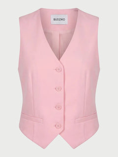 Rosé Suit Waistcoat