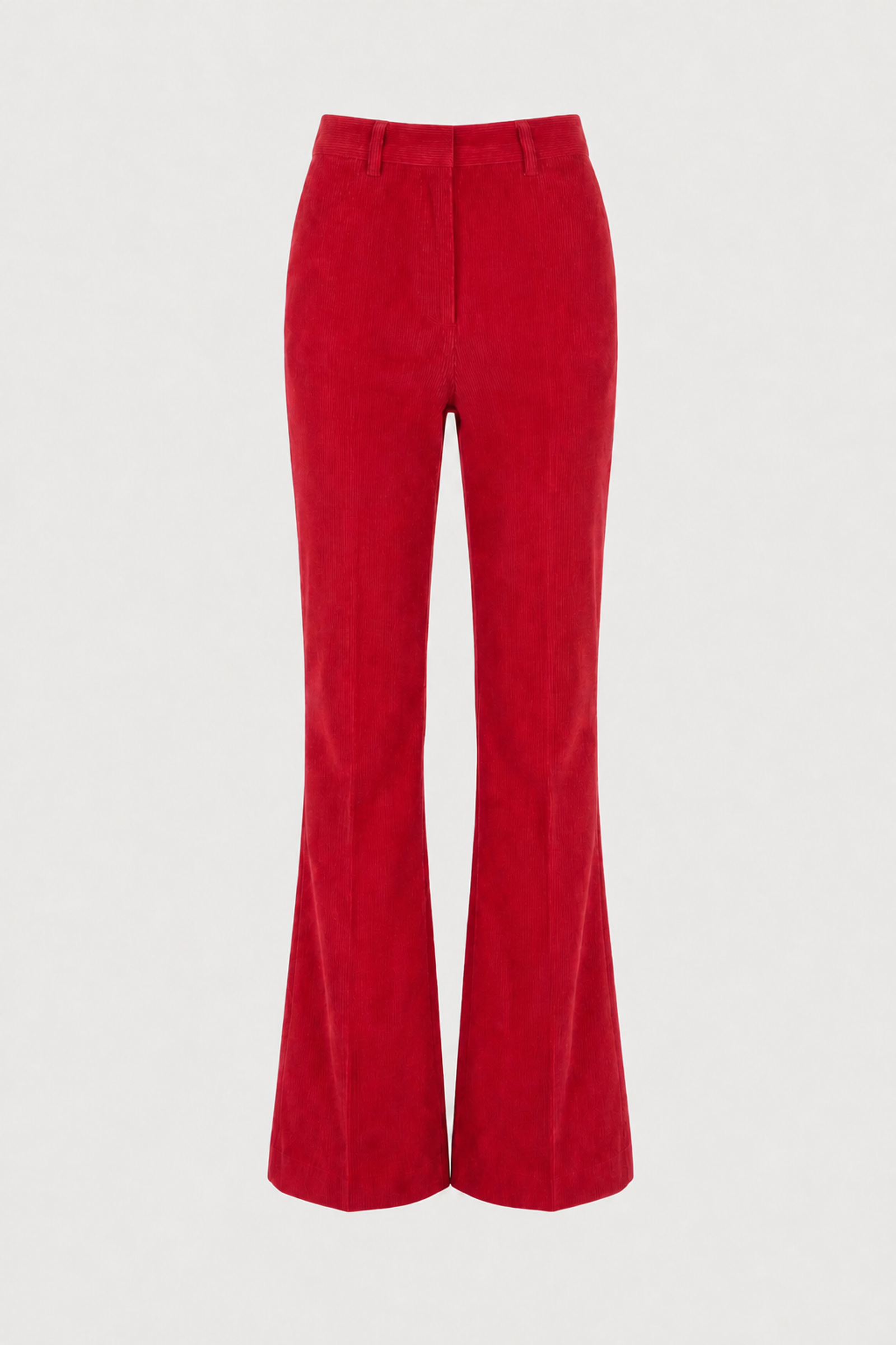 Scarlett Red Flared Pants