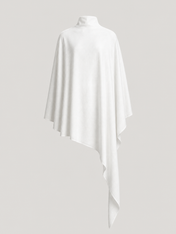 Canvas Silk Asymmetric Blouse