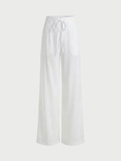 Canvas Silk Pants