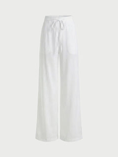 Canvas Silk Pants
