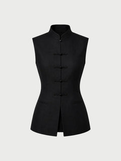 Sumi Linen Vest