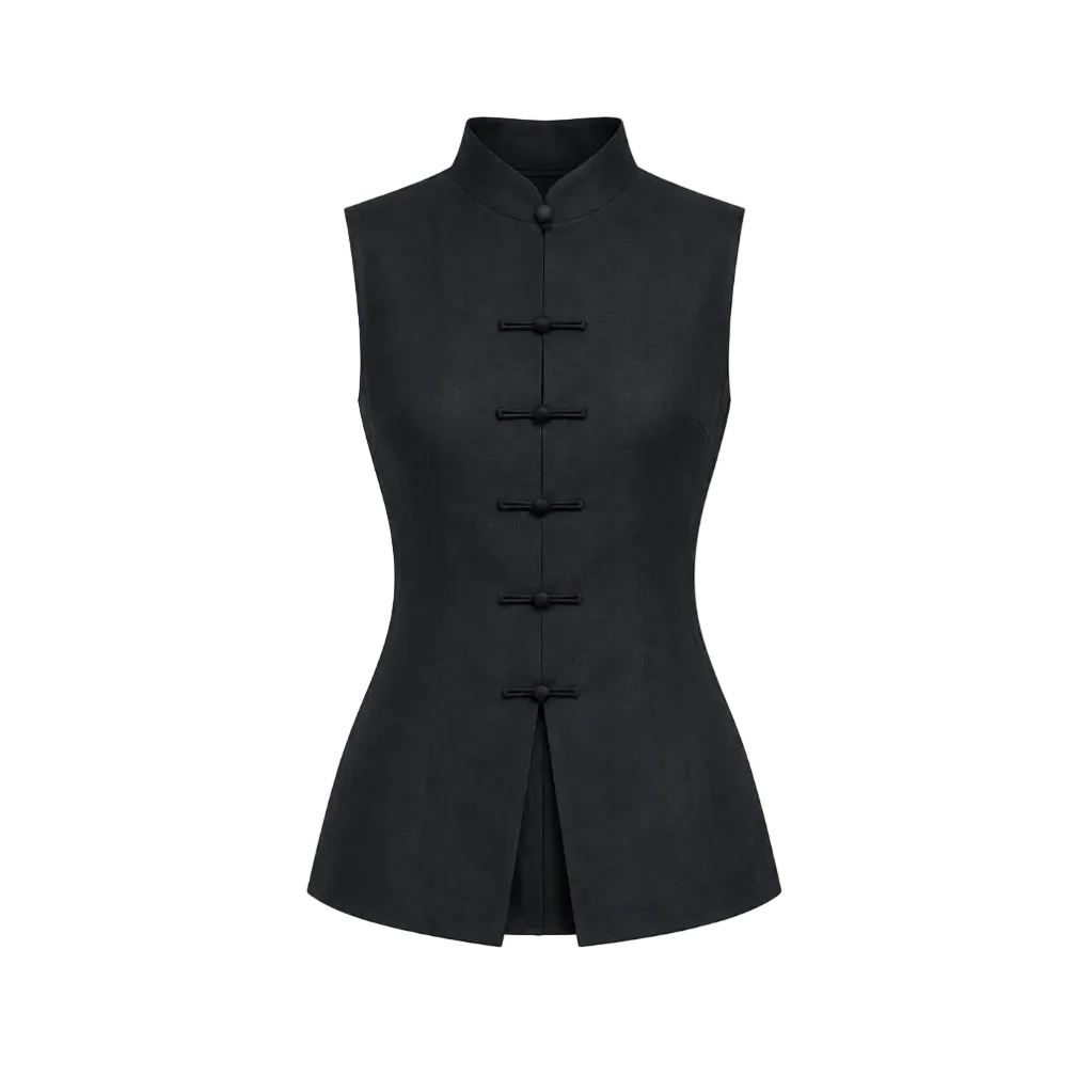 Sumi Linen Vest product image